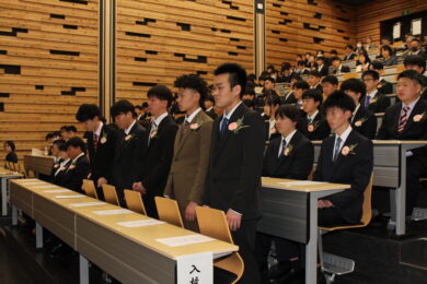 <span class="comment">４月１０日に令和７年度入校式が挙行されました。</span>
